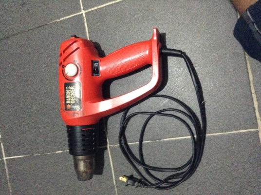 ขายโบร์เป่าลมร้อน 2000 w ยี่ห้อ blackdecker