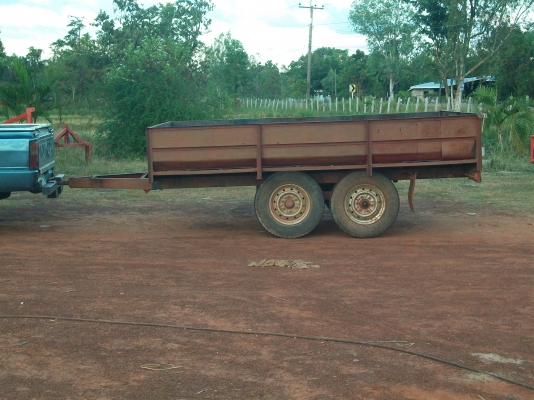 ขายครับแทรลเลอร์บรรทุกของ