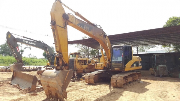 ขายแบคโฮ CAT 320C สภาพพร้อมใช้งาน ทำช่วงล่างใหม่ เอกสารเล่มทะเบียนพร้อม แอร์เย็น ราคาต่อรองได้ครับ