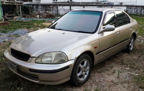 Honda civic ek ปี 97 เกียร์ออโต้ เครื่อง Vtec ดิสก์เบรก 4 ล้อ น้ำมันล้วนๆ Honda civic ek ปี 97 เกียร์ออโต้ เครื่อง Vtec ดิสก์เบรก 4 ล้อ น้ำมันล้วนๆ