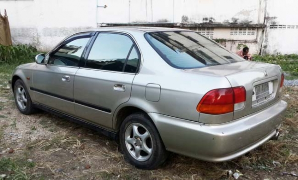 Honda civic ek ปี 97 เกียร์ออโต้ เครื่อง Vtec ดิสก์เบรก 4 ล้อ น้ำมันล้วนๆ Honda civic ek ปี 97 เกียร์ออโต้ เครื่อง Vtec ดิสก์เบรก 4 ล้อ น้ำมันล้วนๆ
