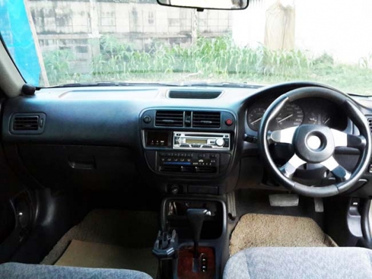 Honda civic ek ปี 97 เกียร์ออโต้ เครื่อง Vtec ดิสก์เบรก 4 ล้อ น้ำมันล้วนๆ