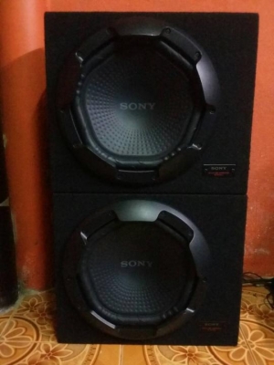 ขายซับ 12* วอยล์เดี่ยวพร้อมตู้ SONY มาจากญี่ปุ่นโดยตรง 1 คู่ 0958203701