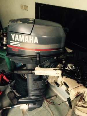 ขายเครื่องเรือ yamaha 25 แรงแน่นๆ