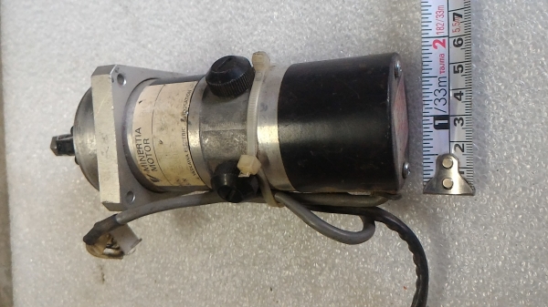 มอเตอร์ DC  MINERTIA พร้อม เอ็นโค้ดเดอร์ ที่ส่วนท้ายของมอเตอร์ ( มีแค่ 3 ตัว)