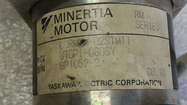 มอเตอร์ DC  MINERTIA พร้อม เอ็นโค้ดเดอร์ ที่ส่วนท้ายของมอเตอร์ ( มีแค่ 3 ตัว)