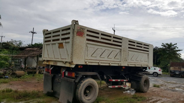 ขายหางพ่วงดัมพ์สามมิตร 2 เพลาปี 2554 ราคา 400000