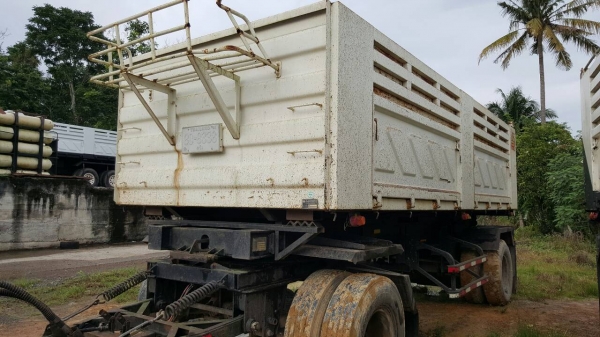 ขายหางพ่วงดัมพ์สามมิตร 2 เพลาปี 2554 ราคา 400000