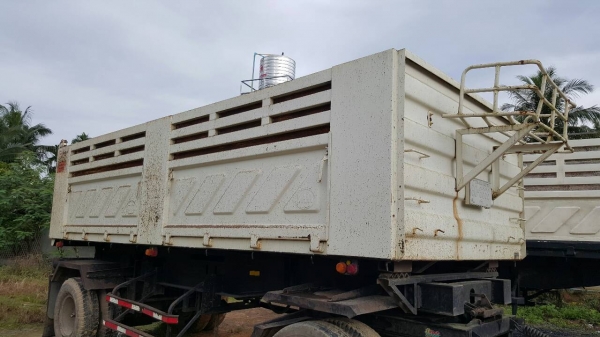 ขายหางพ่วงดัมพ์สามมิตร 2 เพลาปี 2554 ราคา 400000