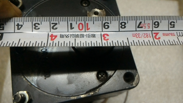 มอเตอร์เกียร์ทดรอบ ยี่ห้อ ORIENTAL MOTOR ขนาดกำลัง 40 W.  หมุนที่ 45 รอบต่อนาที