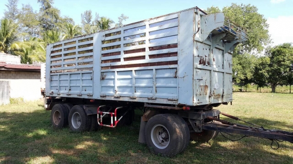 ขายลูกพ่วง 3 คาน ไม่ดั้ม ยาว 6.50 เมตร ทะเบียนพร้อมโอนครับ