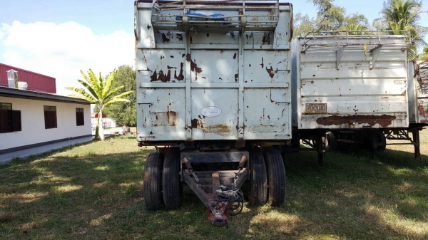 ขายลูกพ่วง 3 คาน ไม่ดั้ม ยาว 6.50 เมตร ทะเบียนพร้อมโอนครับ ขายลูกพ่วง 3 คาน ไม่ดั้ม ยาว 6.50 เมตร ทะเบียนพร้อมโอนครับ