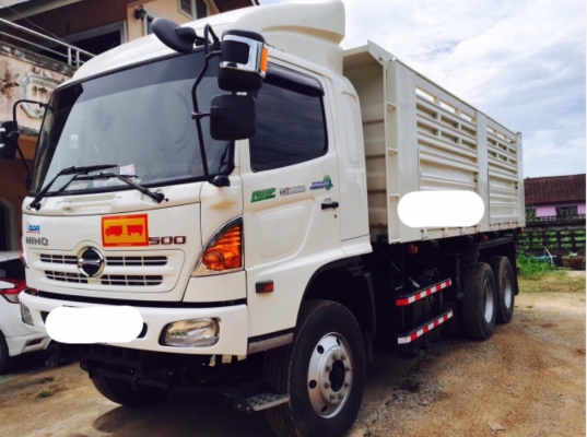 รถฮีโน่ 10 ล้อดั้ม FM2P 380 แรงม้า. ปี 58.  ( ขายแม่ , ลูก. )  ,  ( * รถวิ่ง 2x,xxx กม. )     สนใจติดต่อ   081 - 6079515
