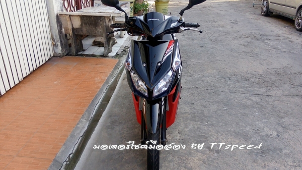 ขาย Click 110i ลาย Street ไมล์ขาวปี 54 ราคาถูกมีเล่มพร้อม