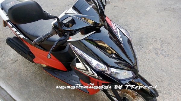 ขาย Click 110i ลาย Street ไมล์ขาวปี 54 ราคาถูกมีเล่มพร้อม