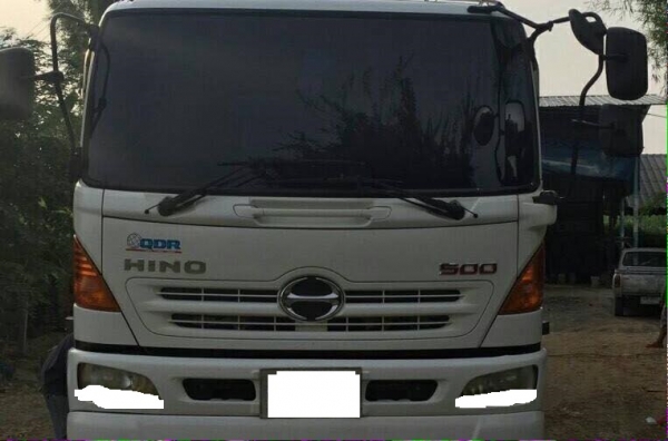 ขายรถสิบล้อ HINO FM1A 330แรง ปี55 พ่วงแม่ลูกดั้มสามมิตร รถสวยมาก