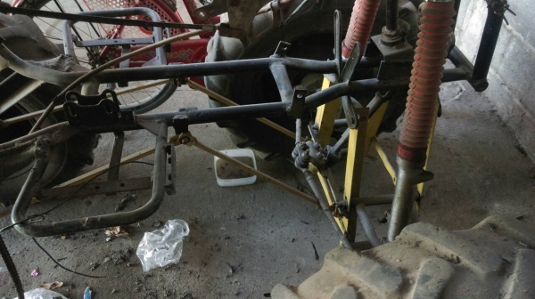 โครง ATV ยกสูงไม่มีเครื่อง 7,500 บาท