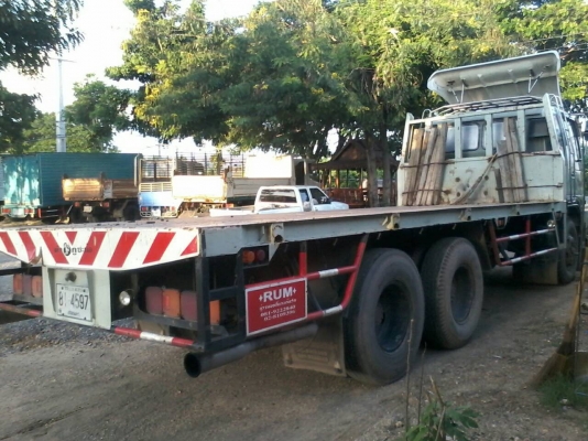 ขาย10ล้อ1เพลา HINO FL3M 240 พื้นเรียบอย่างหนา