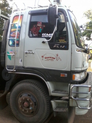 ขาย10ล้อ1เพลา HINO FL3M 240 พื้นเรียบอย่างหนา