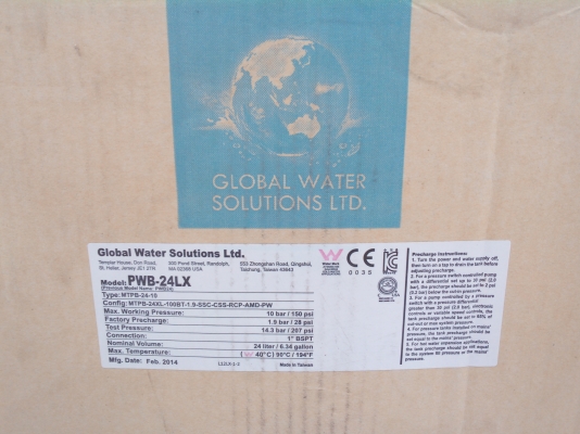 ถังไดอะแฟรม ขนาด 24 ลิตร