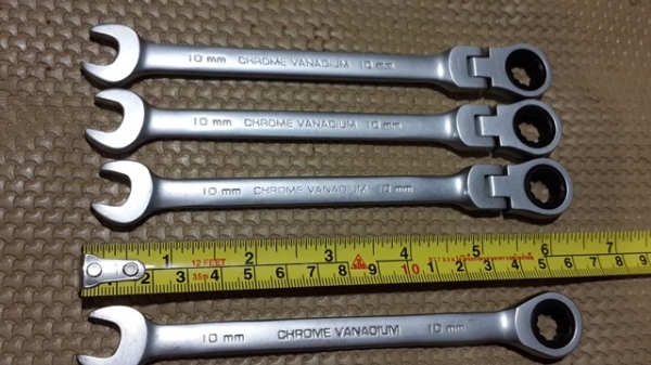 มีอีกแค่2ด้าม ประแจปากตายข้าง ก็อกแก็กข้าง เบอร์ 10