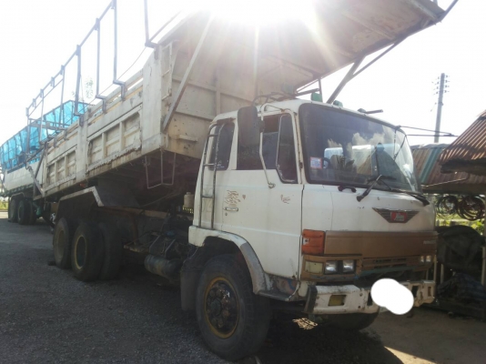 รถบรรทุก 10 ล้อ 1 เพลา ดั๊มพ์ HINO KT925 ปี32 เครื่อง 170 แรง ช่วงล่างใหญ่คานหน้าใหญ่ เบรคทิฟฟี่ พวงมาลัยเพาเวอร์ ราคา 420,000 บ.รถอยู่สระบุรี