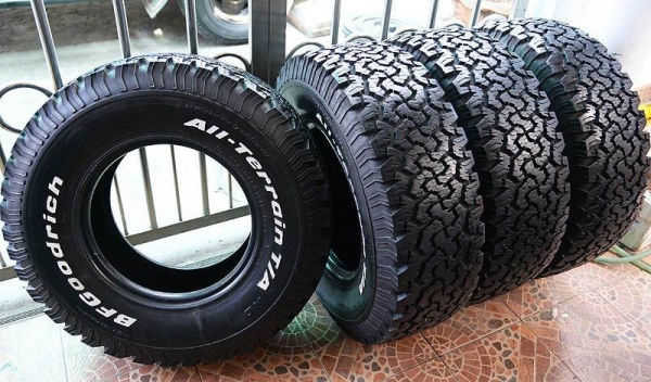 ยาง BF All 30 นิ้ว ขอบ15 ดอกเยอะ ติดหนวด