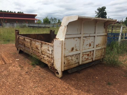 ขายกะบะดั๊มพร้อมกระบอก ถอดลงจาก6ล้ออีซูซุ NPR