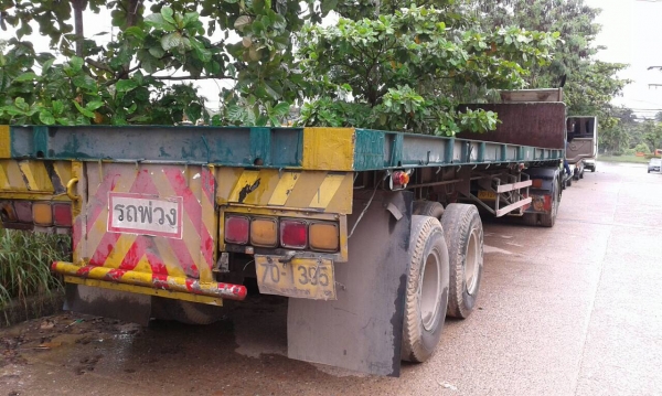 ขายหัวลากพร้อมหางพื้นเรียบฟูโซ่527เครื่องP11C 320แรง