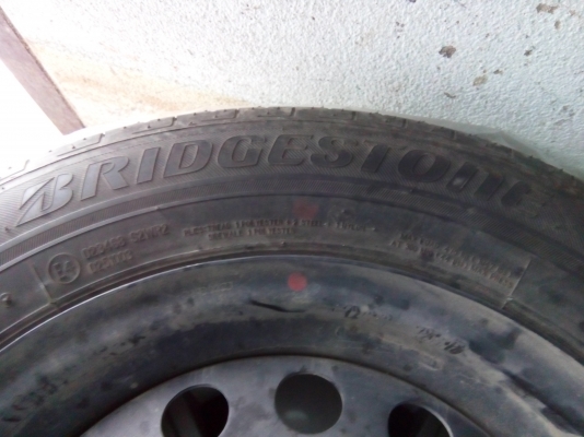 ขายยางพร้อมล้อกะทะ