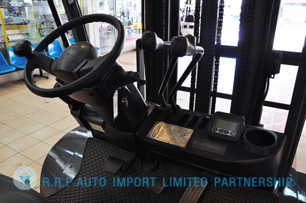 ขายรถโฟล์คลิฟท์มือสอง TOYOTA รุ่น 8FD25-12820 ราคา xxx,xxx บาท นำเข้าจากประเทศญี่ปุ่น 100\% ไม่เคยใช้งานในไทย