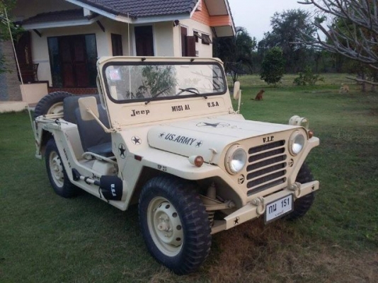 จิ๊ป m151 a1 4x4 ทะเบียนพร้อมโอน ให้เลขทะเบียนสวยตรงกับรุ่นรถด้วยคะ