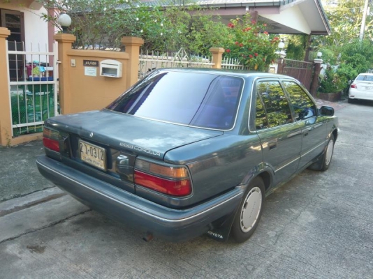 COROLLA 1.3 โฉม โดเรมอน  รถเดิมๆ ไม่เคยติดแก๊ส