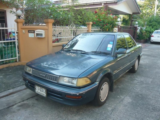 COROLLA 1.3 โฉม โดเรมอน  รถเดิมๆ ไม่เคยติดแก๊ส