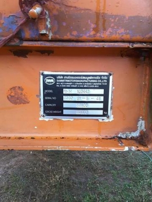 หาง สามมิตร สามเพลา  ยาว 12 เมตร  (ยางปรับเปลี่ยนออกแล้ว  )  ม.79  ราคา  290,000  บาท