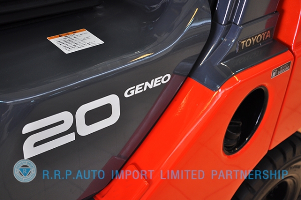 ขายรถโฟล์คลิฟท์มือสอง TOYOTA รุ่น 8FG20-19697 ราคา xxx,xxx บาท นำเข้าจากประเทศญี่ปุ่น 100\% ไม่เคยใช้งานในไทย