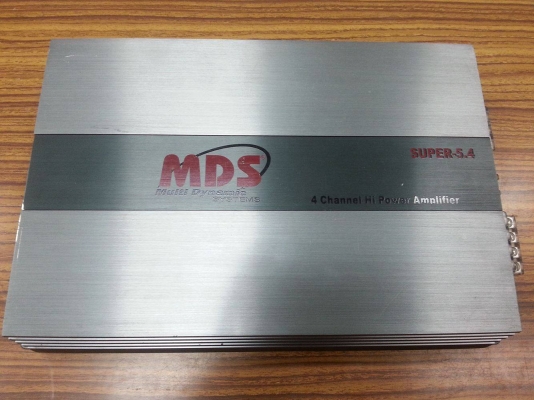 แอมป์ 4 แชลแนล MDS SUPER 5.4