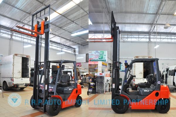 ขายรถโฟล์คลิฟท์มือสอง TOYOTA รุ่น 8FG20-10373 ราคา xxx,xxx บาท นำเข้าจากประเทศญี่ปุ่น 100\% ไม่เคยใช้งานในไทย