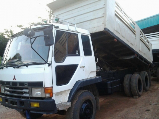 รถมิตซู 10 ล้อดั้ม FN527ETC  / 225 แรงม้า.  ปี 41  ( ยูโรวัน. )     สนใจติดต่อ  081 - 6079515