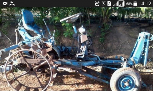 ขายโครงรถไถไทยประดิฐษ์ระบบไฮดรอริค ราคา 13000