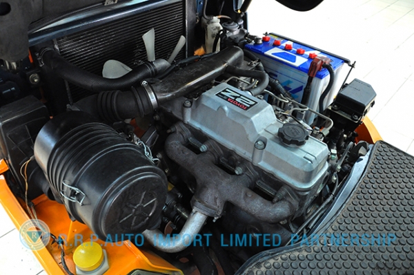 ขายรถโฟล์คลิฟท์มือสอง TOYOTA รุ่น7FD25-19872 ราคา xxx,xxx บาท นำเข้าจากประเทศญี่ปุ่น 100\% ไม่เคยใช้งานในไทย