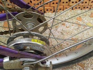 จักรยานครุยเซอร์ล้อหน้า24ล้อหลัง18