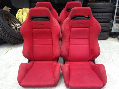 เบาะ Recaro ของแท้ มือสองจากญี่ปุ่น มี 4 แบบ (รับบัตรเครดิต)
