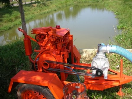 เครื่องสูบน้ำเอนกประสงค์ ใช้เชื้อเพลิง LPG