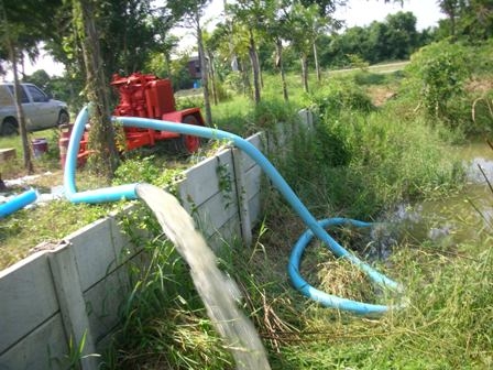 เครื่องสูบน้ำเอนกประสงค์ ใช้เชื้อเพลิง LPG