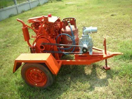 เครื่องสูบน้ำเอนกประสงค์ ใช้เชื้อเพลิง LPG