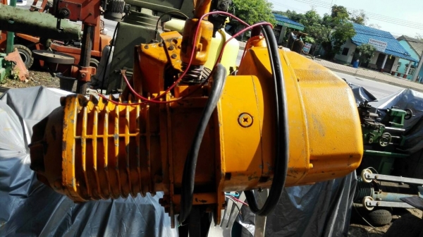 ******** Sold Out!! ********  รอกโซ่ KITO 1 Ton. Japan 380V.ใช้ไฟบ้านเราแล้ว สภาพสวย สด นอก ดึงนิ่มพร้อมใช้งาน!!