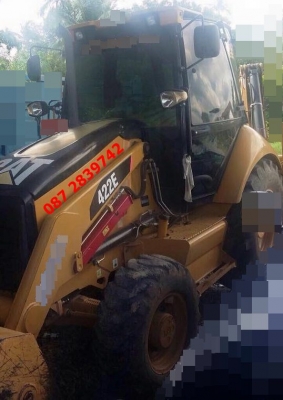 ขายรถตักหน้า-ขุดหลัง CAT 422E  4,4XX ชม.