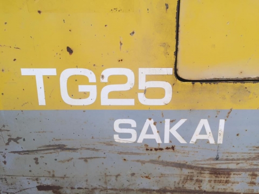รถบดถนน ขนาด 2.5 ตัน SAKAI เก่าญี่ปุ่น รถบดถนน ขนาด 2.5 ตัน SAKAI เก่าญี่ปุ่น