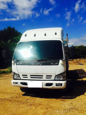 ขายรถ 6ล้อ ISUZU NQR150 ปี50 ยาว5.5 หัวเดิมคัชชีสวยสภาพพร้อมใช้ยางดี